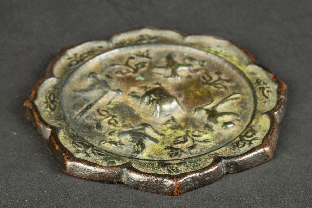 Miroir, Bronze, Chine, Dynastie Tang/song, 7e-13e Siècle.  -photo-8