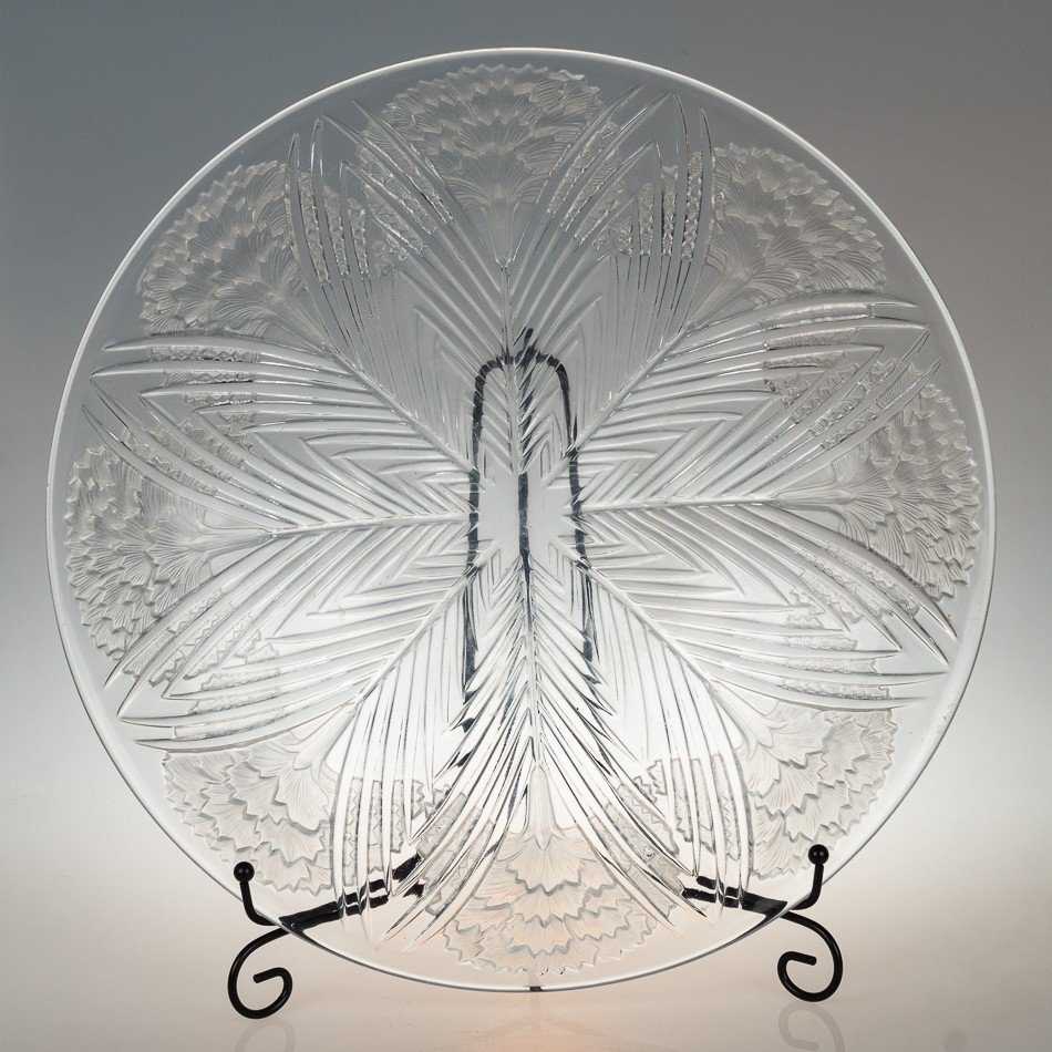 Carnation Dish, René Lalique, Art Deco, Circa 1932-photo-2