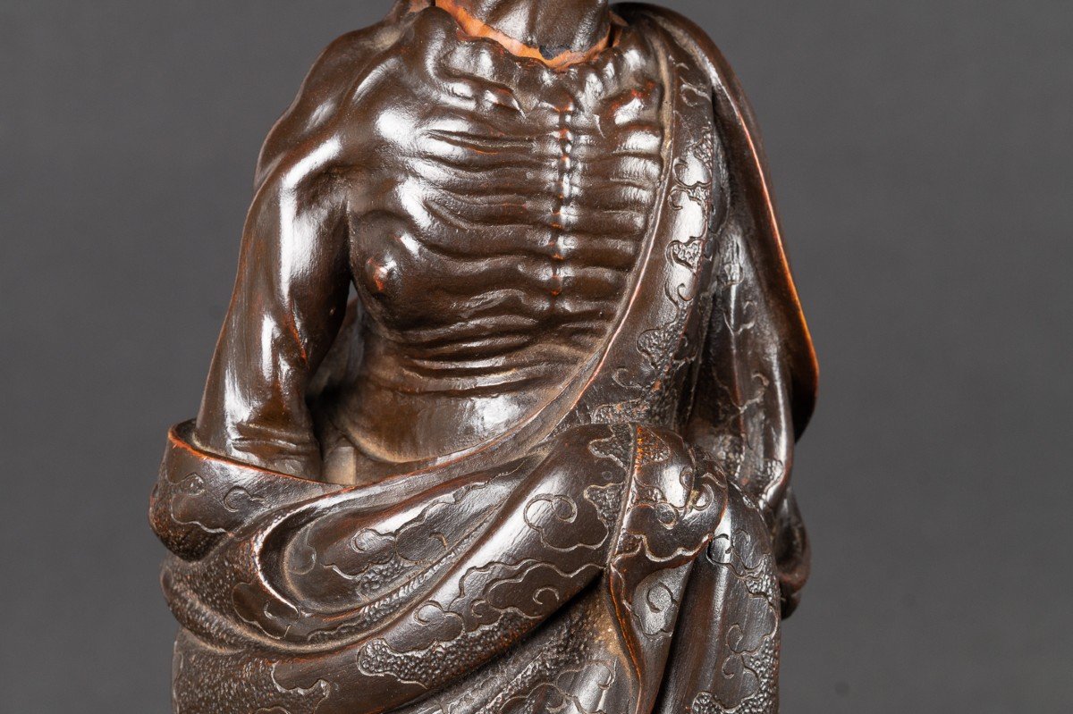 Ascetic Buddha, Japan, Edo/meiji Period, 19th Century.-photo-5