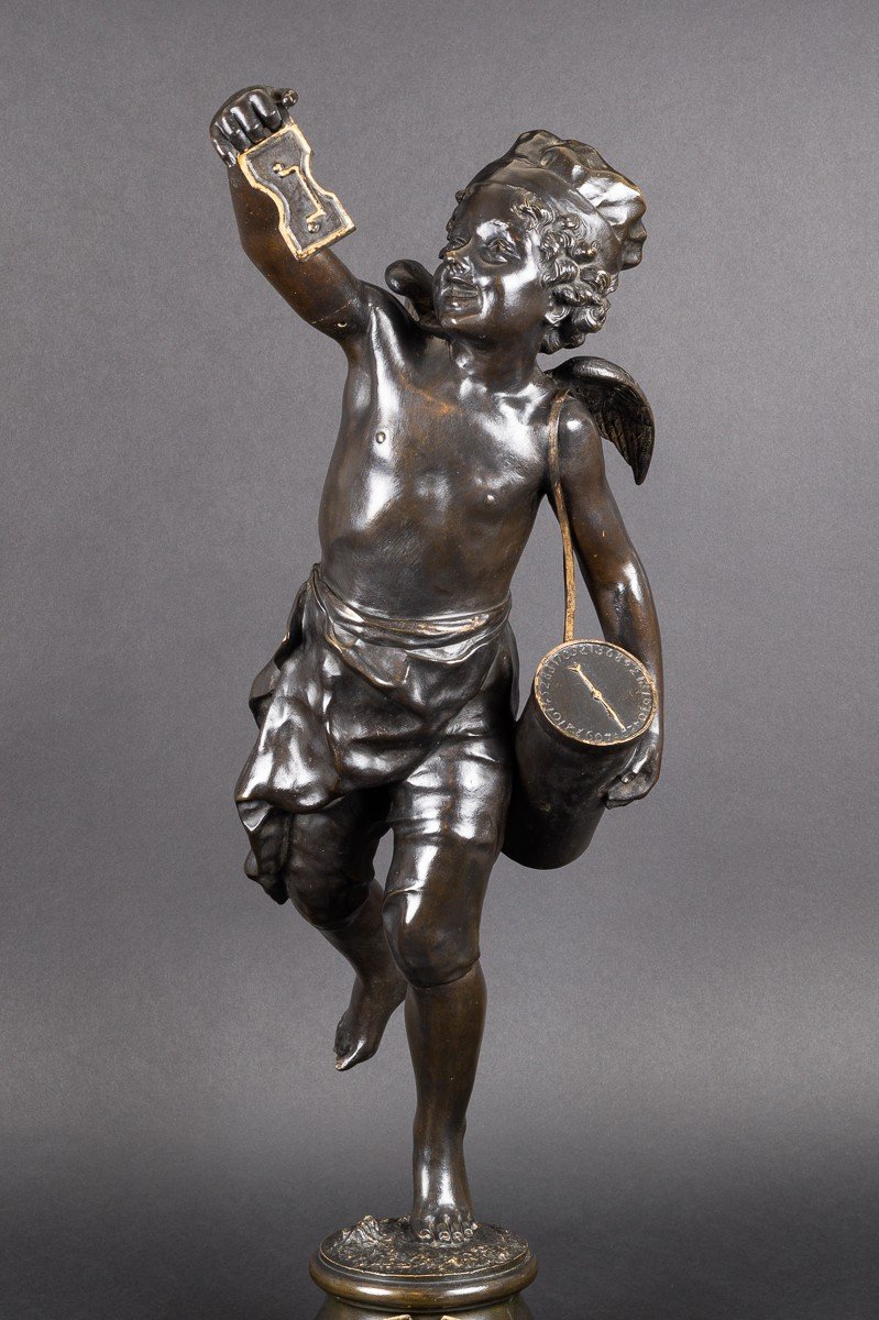 Cupid - Eros, Voila Le Plaisir Ladies!, Bronze, France, XIXth Century.