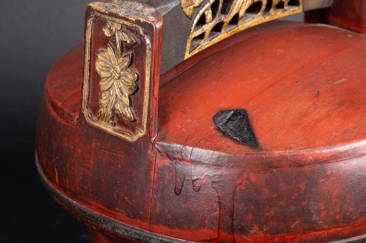 Chinese Picnic Basket, Qing Dynasty, 19th / 20th Century-photo-4