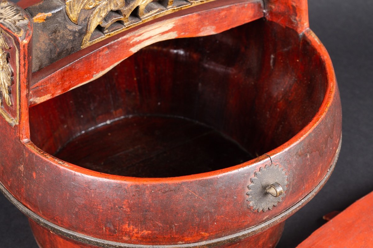 Chinese Picnic Basket, Qing Dynasty, 19th / 20th Century-photo-7