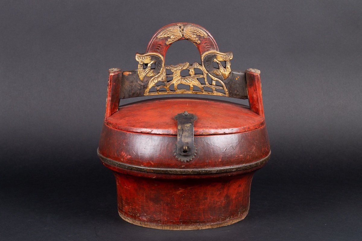 Chinese Picnic Basket, Qing Dynasty, 19th / 20th Century