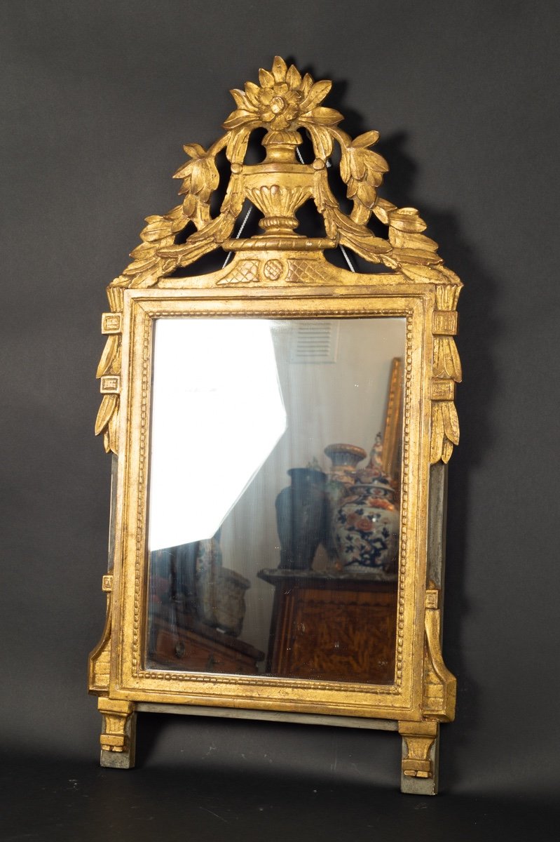 Miroir Doré, Louis XVI, France, Vers 1780-photo-3