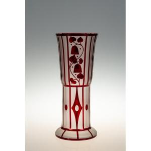 Vase, Art Déco, Wiener Werkstätte, Autriche, 20e Siècle.   