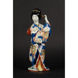 Geisha, Arita, Japon, ère Meiji (1868-1912). 