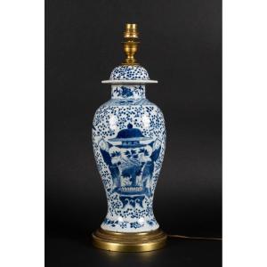  Lamp - Vase With Boys, China, Qing Dynasty, 19th Century.  