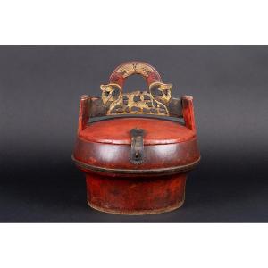 Chinese Picnic Basket, Qing Dynasty, 19th / 20th Century