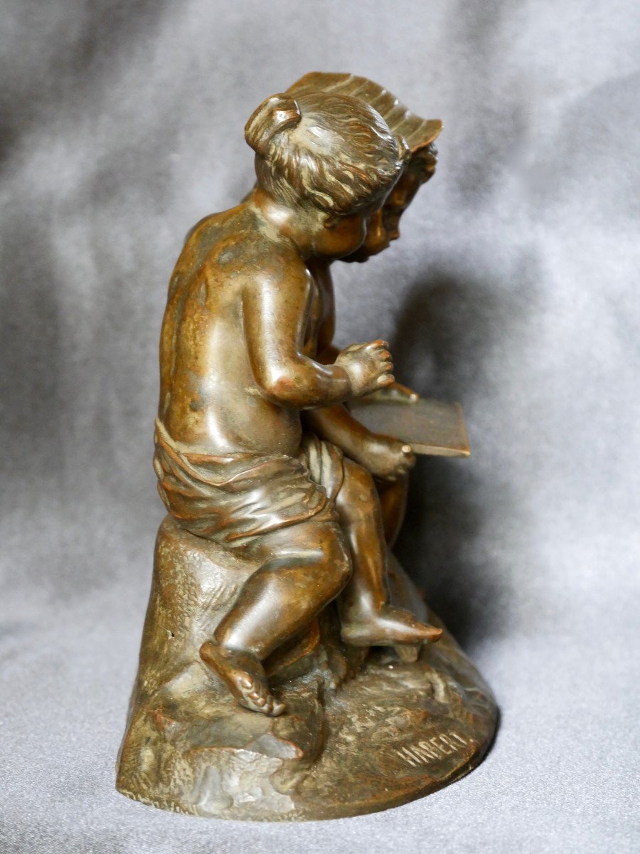 Sculpture - Bronze Signed Habert-photo-2