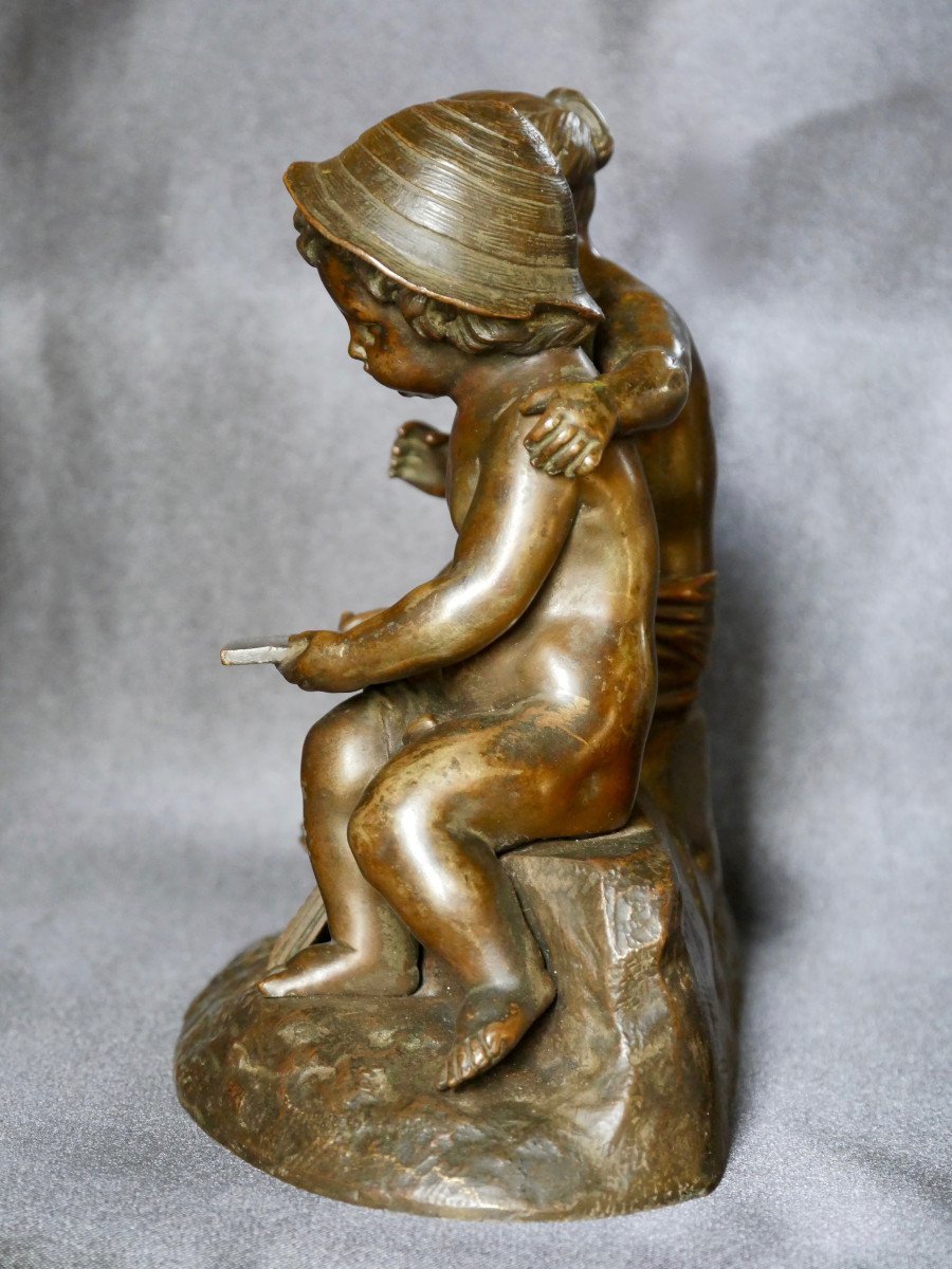 Sculpture - Bronze Signed Habert-photo-3