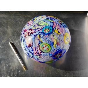 Paperweight Ball - Sulfur - Tutti Frutti