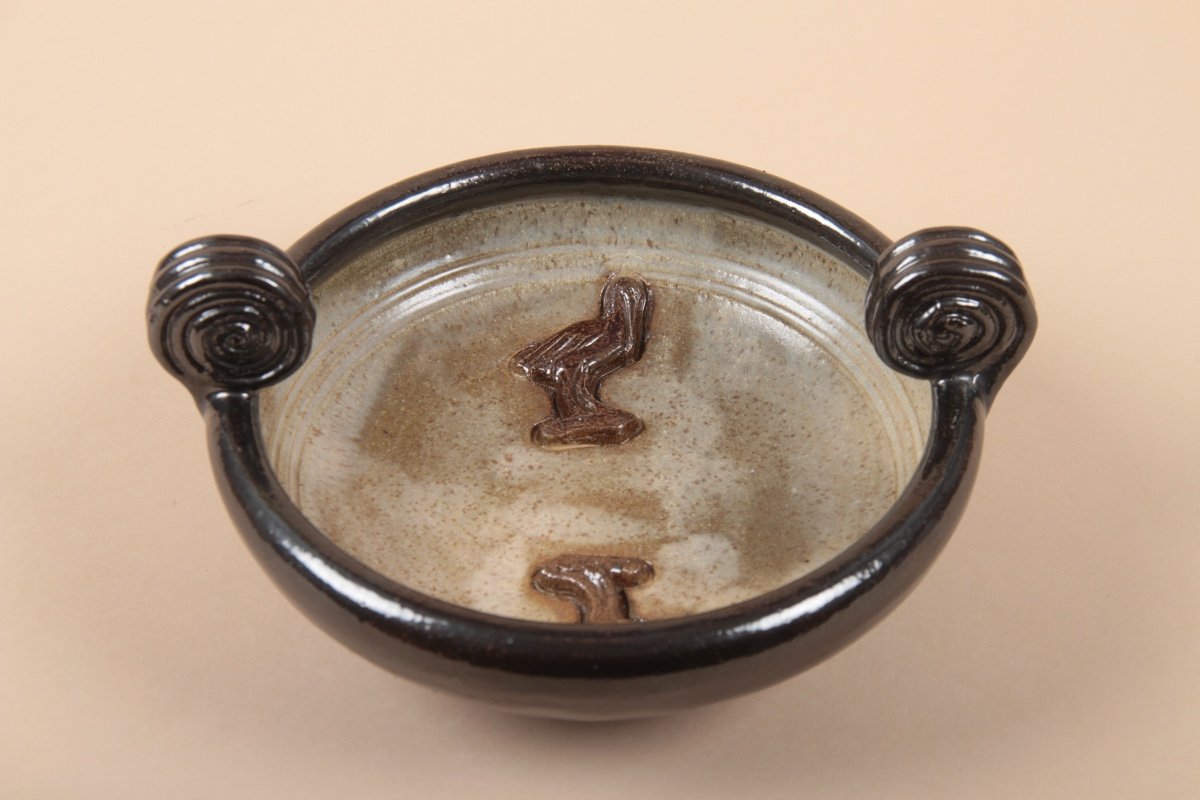 Stork Cup - Roger Guerin - Belgian Stoneware Ceramic -photo-8