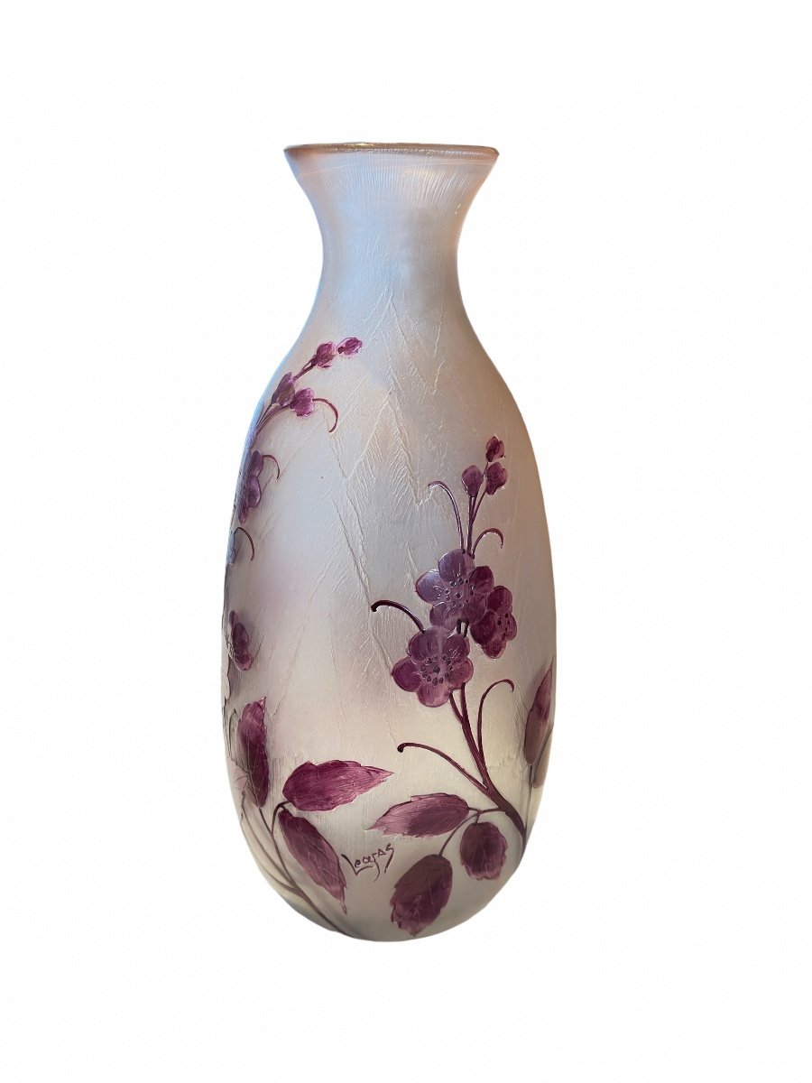 Vase Legras Rubis -photo-2