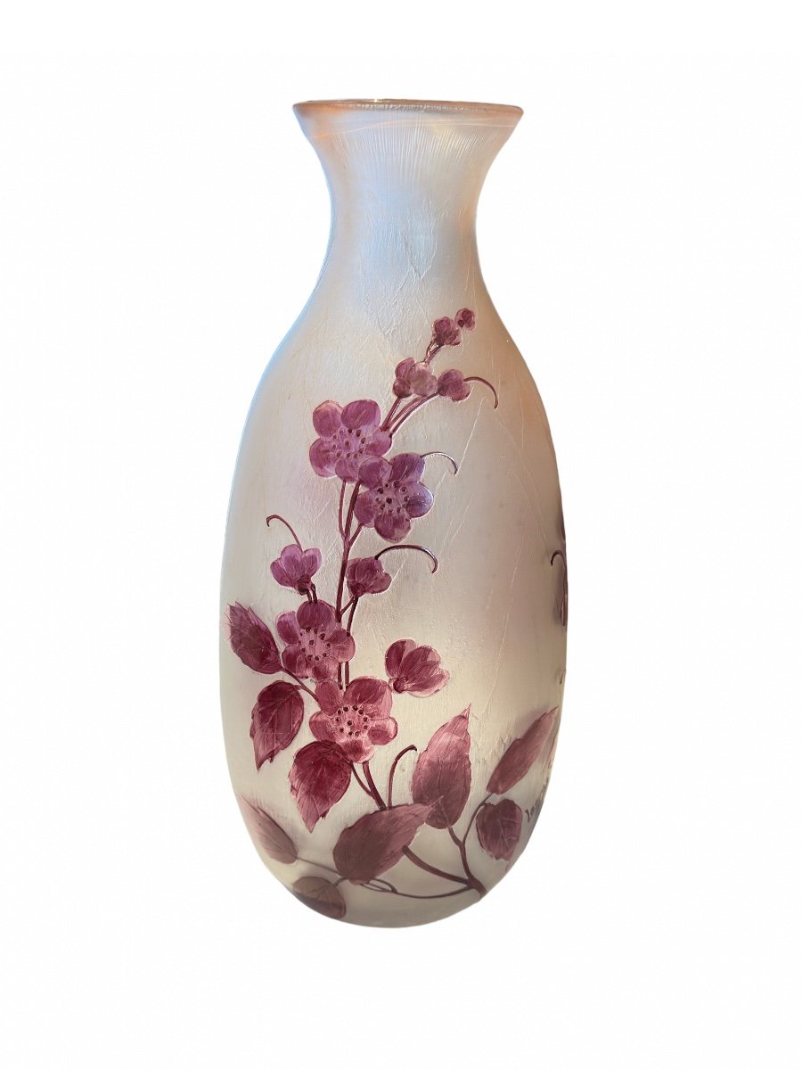 Vase Legras Rubis 