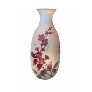 Vase Legras Rubis 