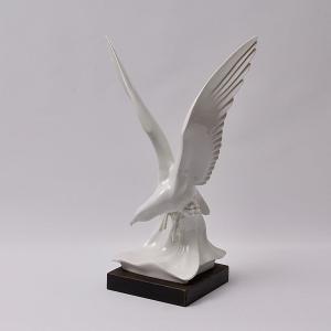 Meissen Porcelain Seagull, Model By Max Esser