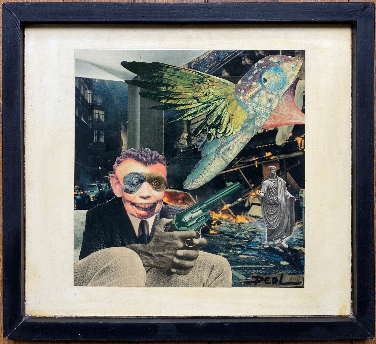 Jacques Déal (1952) Surrealist Collage