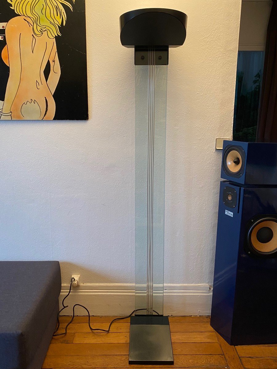 Targetti Up Glass Floor Lamp 1980