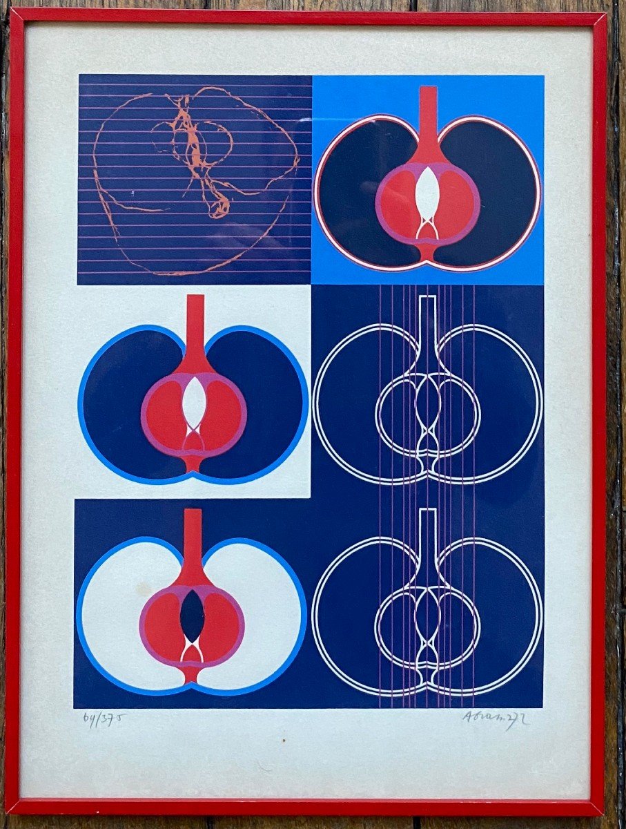 Yaacov AGAM (1928) Sérigraphie