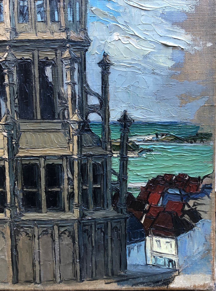 Claire Carpot 1901-1992 Calais The Old English Belfry-photo-4