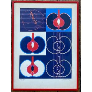 Yaacov AGAM (1928) Sérigraphie