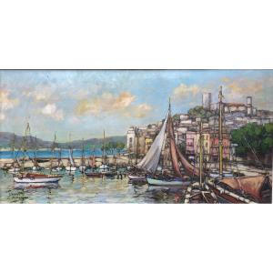 C. Millet Cannes The Saint-pierre Quay Le Suquet The Esterel