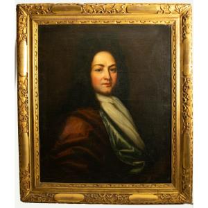 Large Portrait Of The French Nobility, Oil On Canvas, Late 17th/early 18th Century.