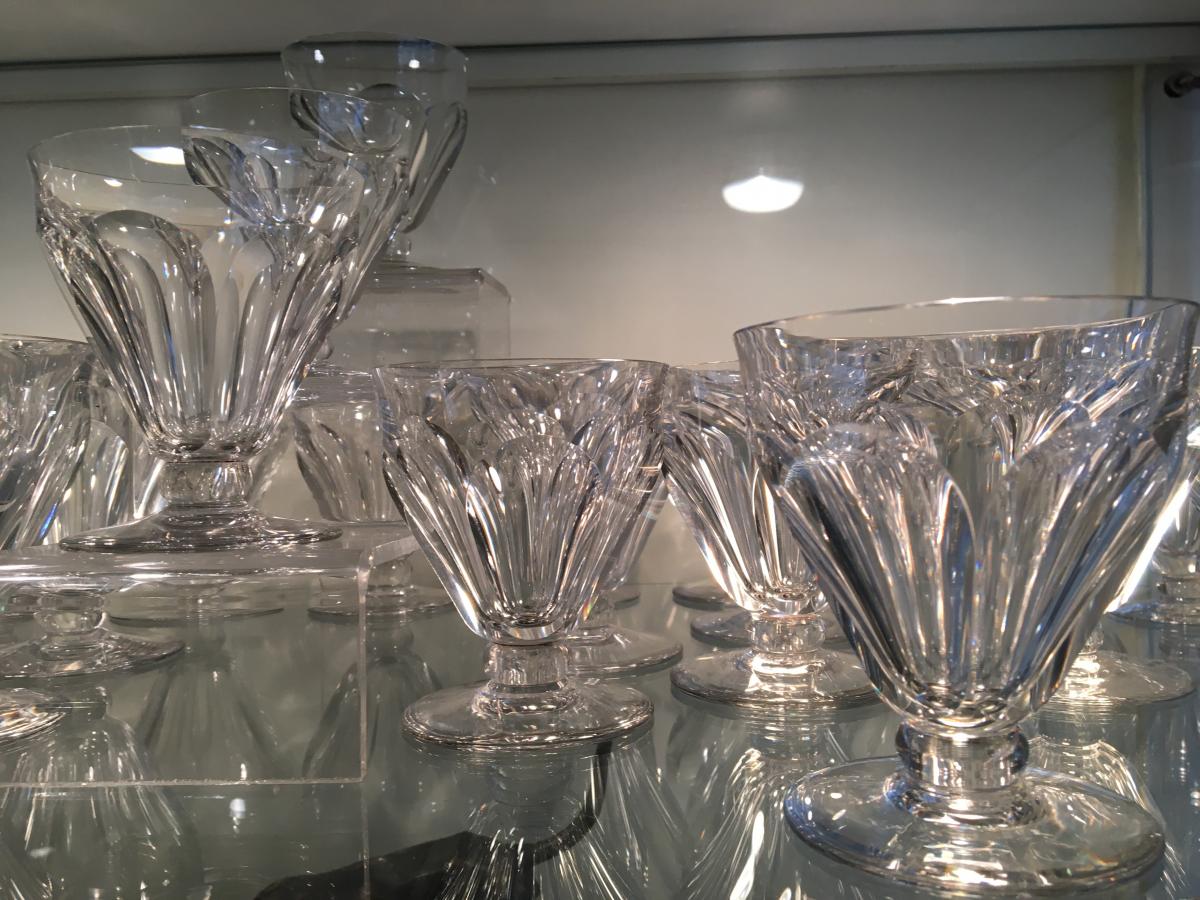 VERRES EN CRISTAL DE BACCARAT MODELE TALLEYRAND-photo-3