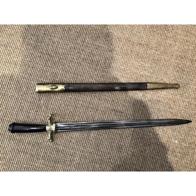 Hunting Dagger Manufacture Royale De Chatellerault Dated1816