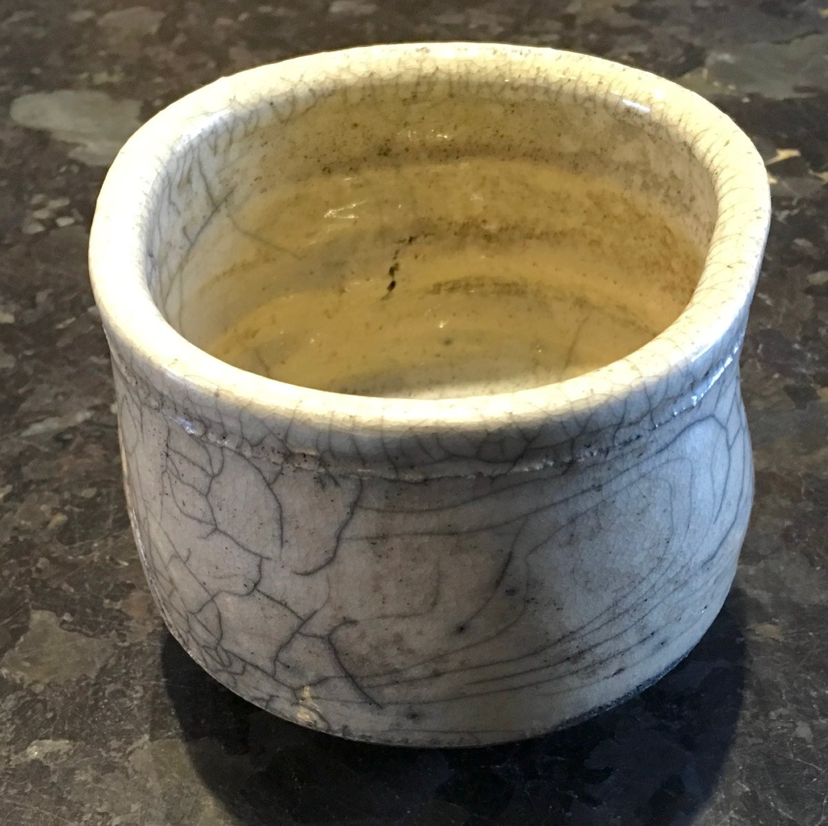 Céramique Raku Bol De Type Chawan Pour Cérémonie Du Thé Au Japon. France XXe Siècle.-photo-4