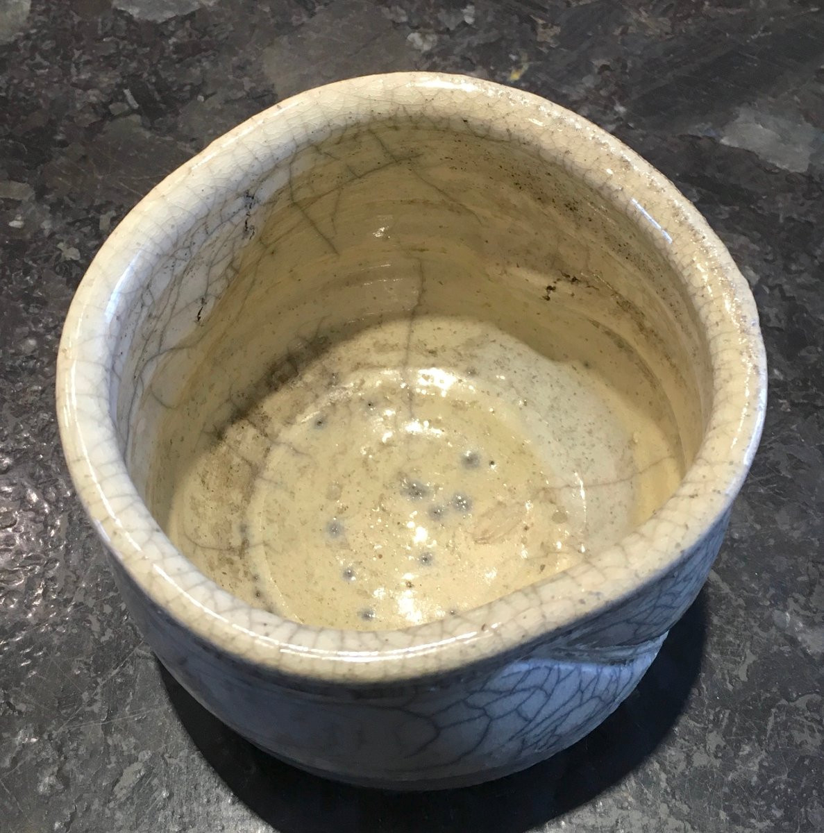 Céramique Raku Bol De Type Chawan Pour Cérémonie Du Thé Au Japon. France XXe Siècle.-photo-5