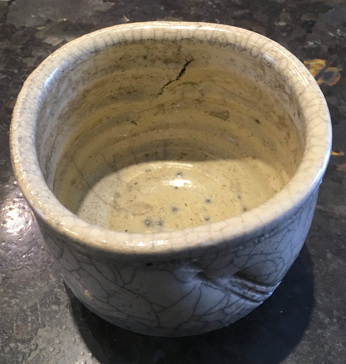 Céramique Raku Bol De Type Chawan Pour Cérémonie Du Thé Au Japon. France XXe Siècle.-photo-7