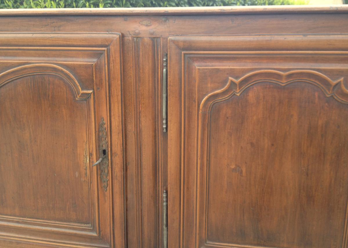 Cherry Sideboard 3 Doors. Central France. 18th Century.-photo-1