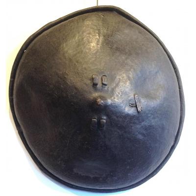 Leather East African Shield, Ethiopia Middle 20th Century.