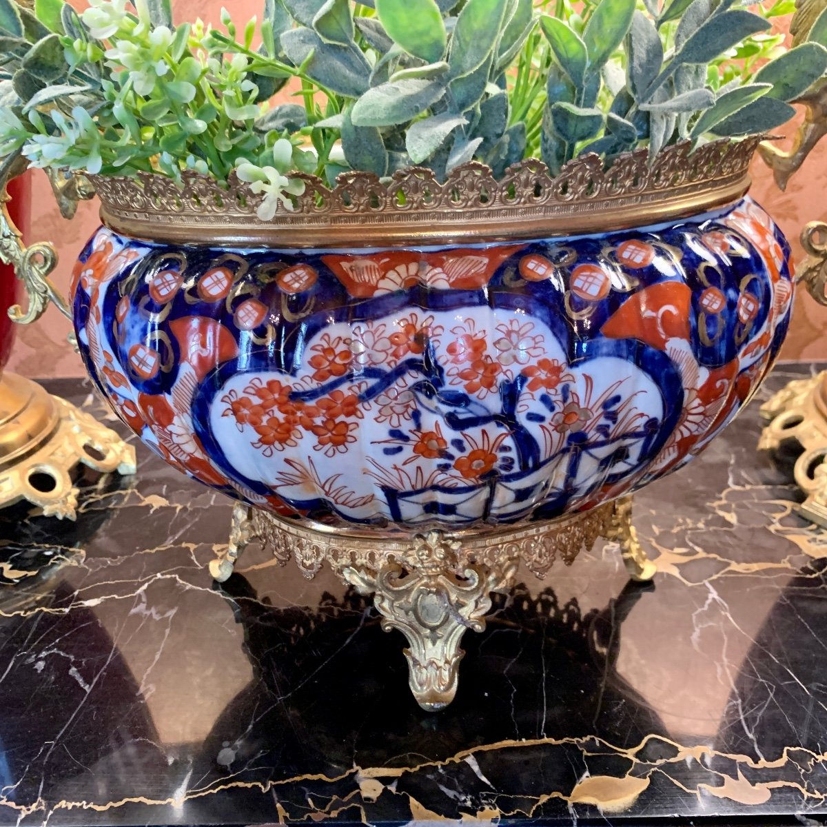 Jardinière, Cache-Pot ou Coupe IMARI XIXème Siècle -photo-4