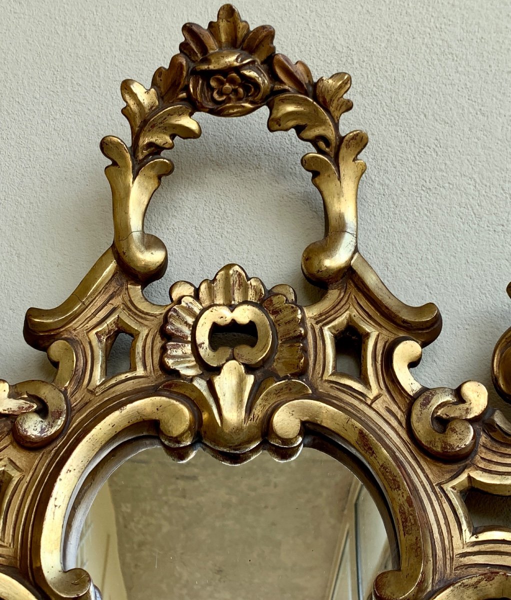 Pair Of Golden Mirrors-photo-4