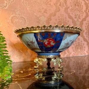 Coupe En Porcelaine Imari - Epoque XIXème Siècle