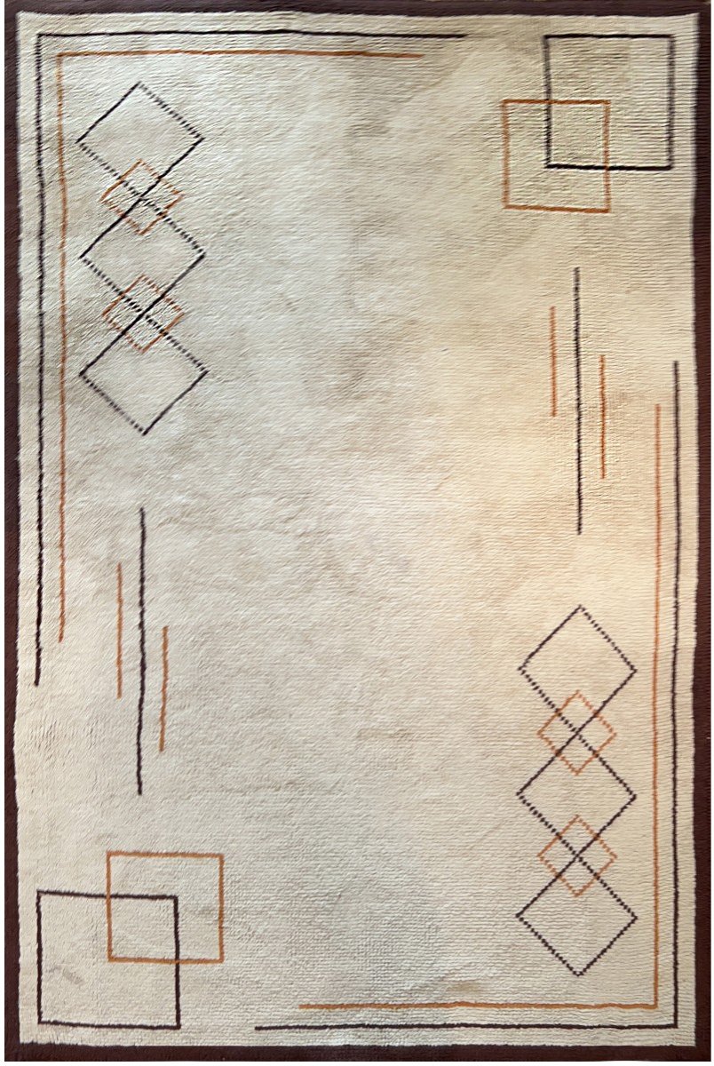 Modern French Rug - Circa 1940 - Size 2m25x1m50 - N° 1172