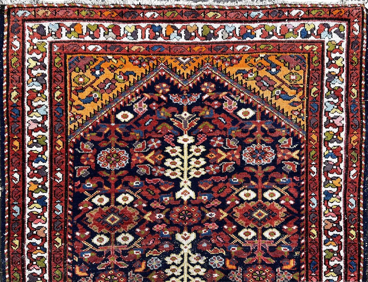 Important Malayer 19th Century Rug. Century - Size: 5m00x1m10 - N° 873-photo-4