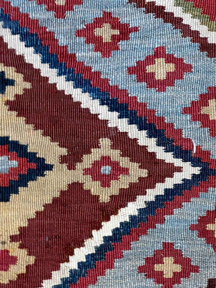 Rare Kilim Qashqai , Vers 1930 - 245x145, N&deg; 222-photo-5