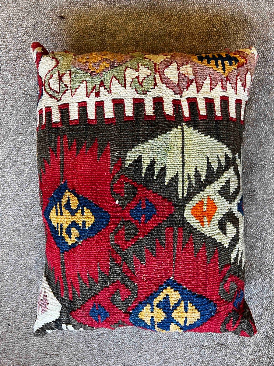 Coussin En Kilim - Objets de Décoration - 44x34 - N° 302-photo-1