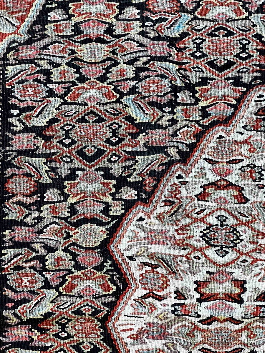 Kilim Senneh 19th 190 X 130 - No. 663-photo-5