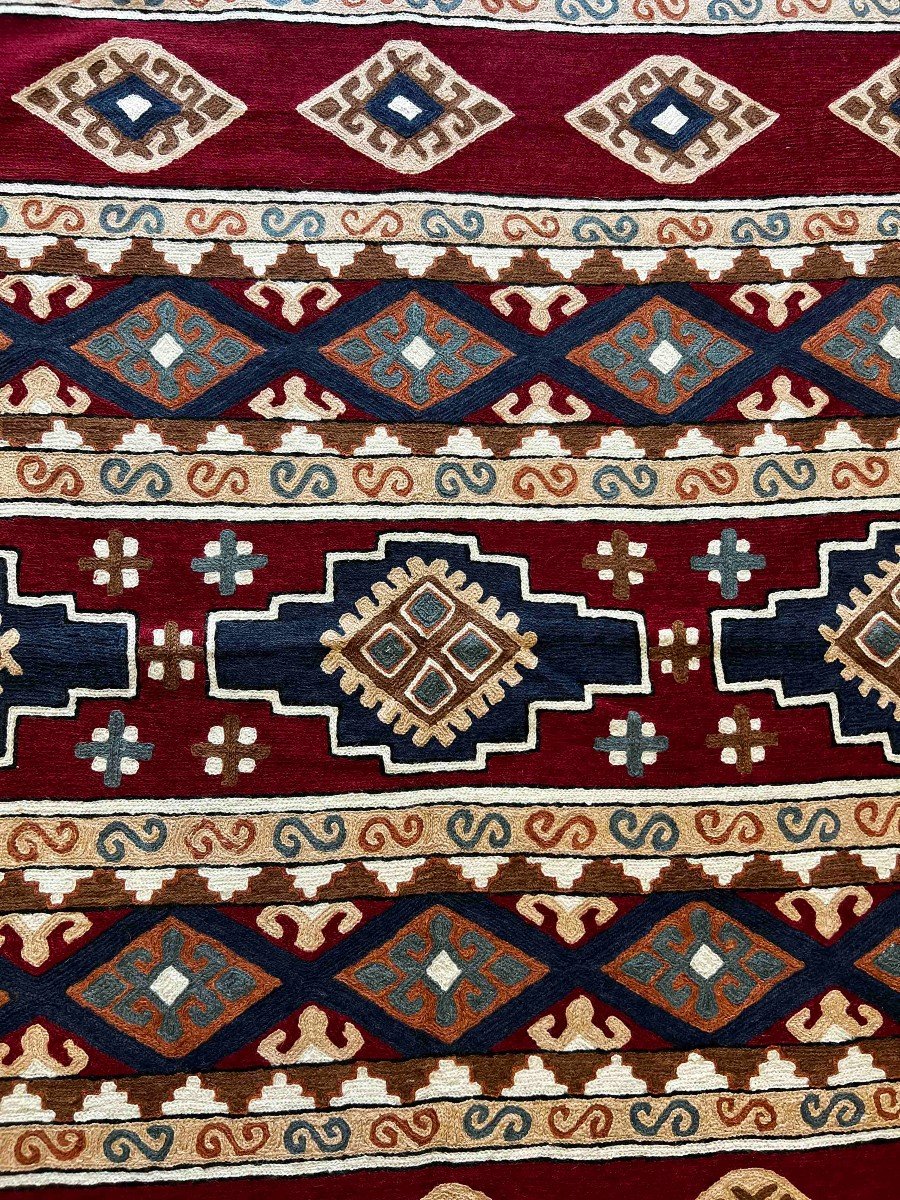 Tapis En Kilim Indien Durie XXe.s - 156x91 - N&deg; 685-photo-3