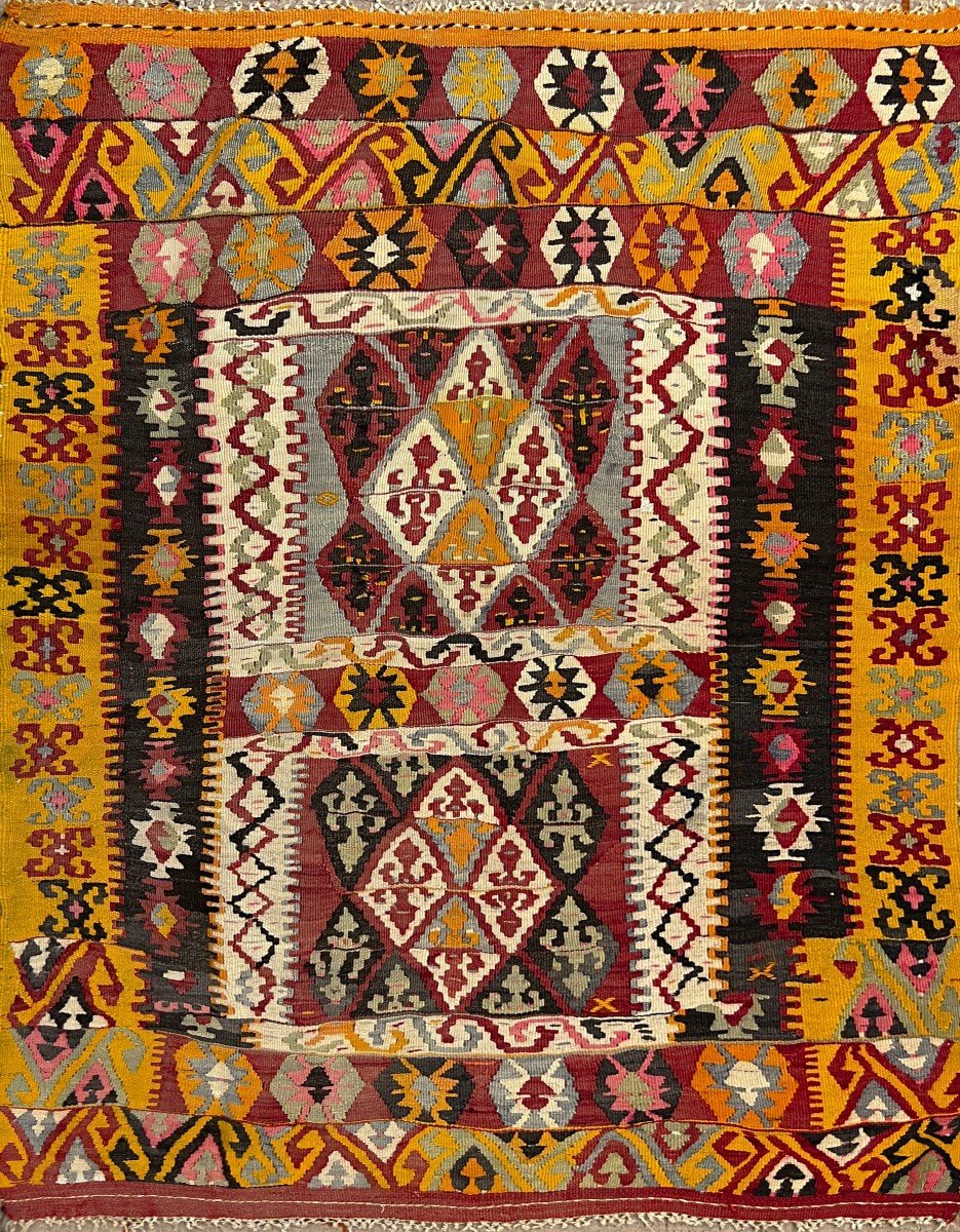 Sivan Kilim Rug - 135x110 - N° 698