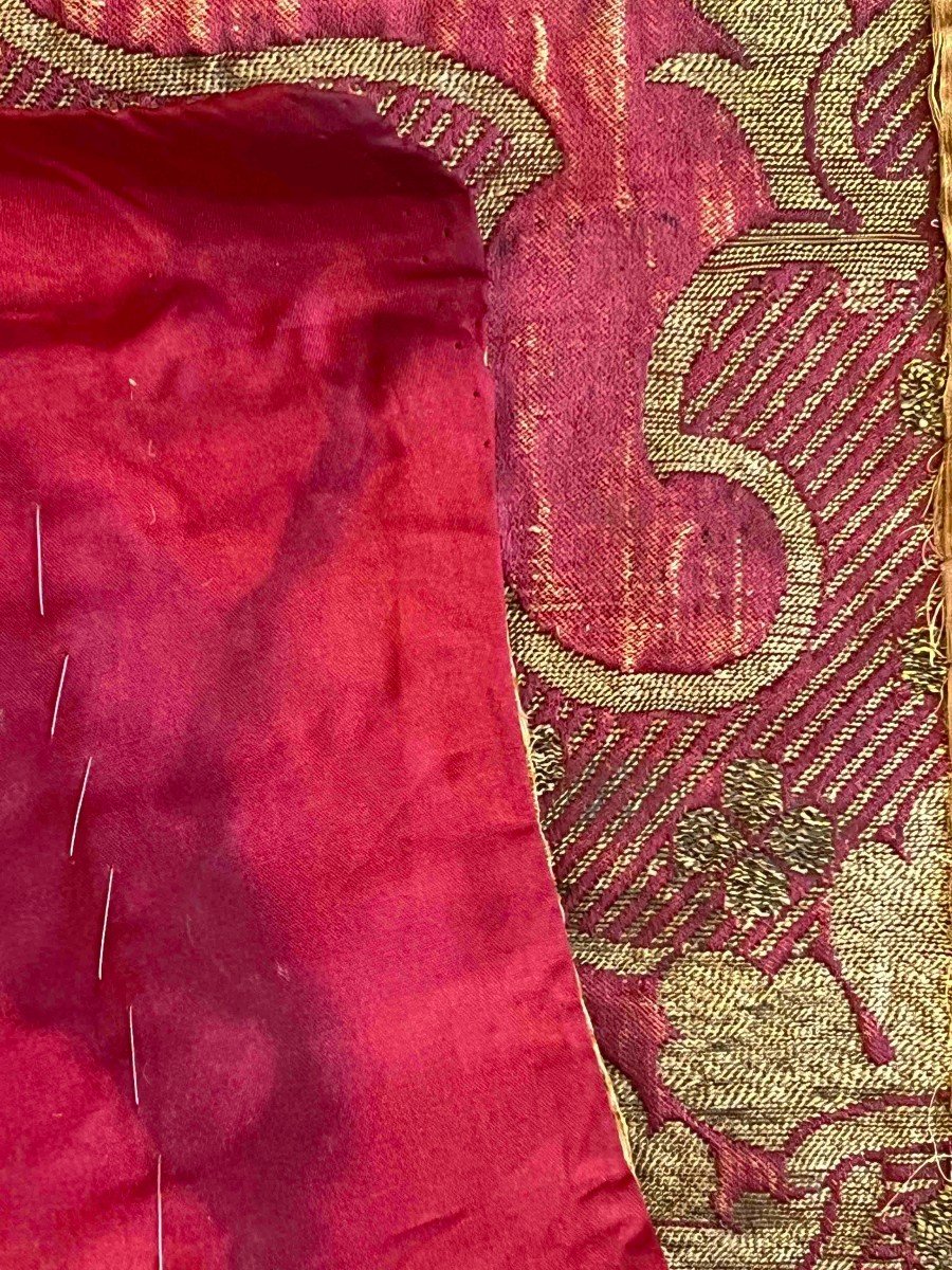 Textile Francais 19 &egrave;me 37 X 33 - N&deg; 711-photo-1