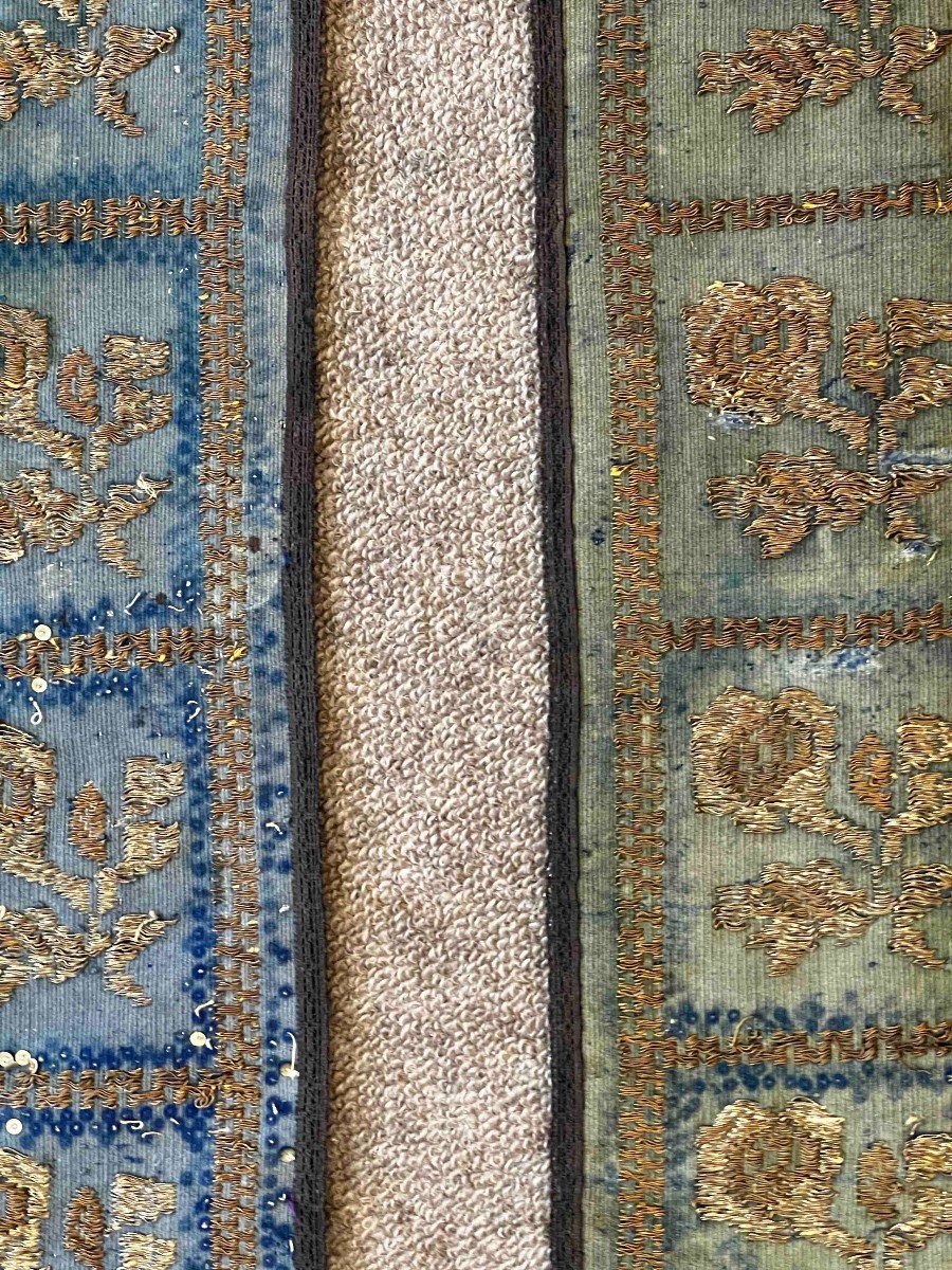 Pair Of Ottoman Textiles 19th Century - 0.90x0.45 - N° 714, 715-photo-5