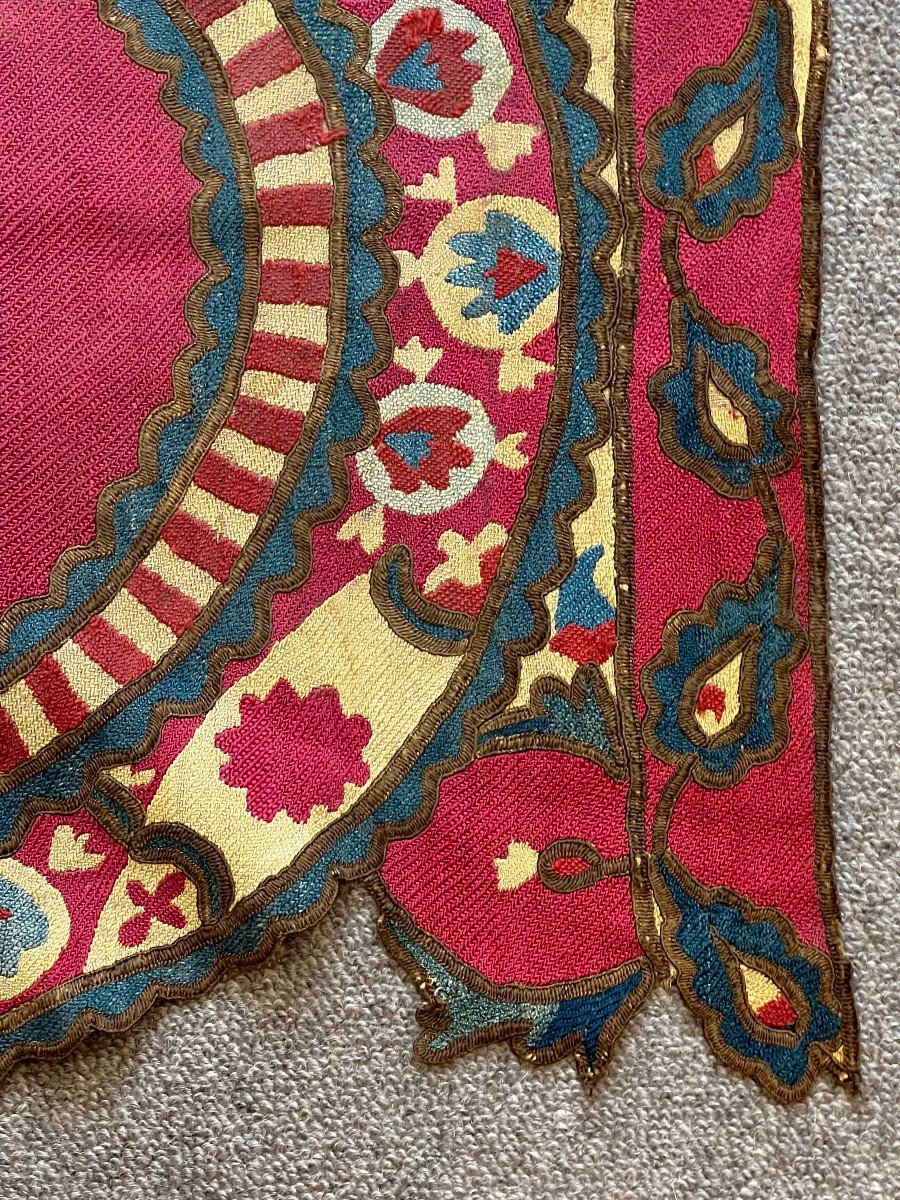 Important Boukara Fabric 19th Century - 125x72 - No. 719-photo-2