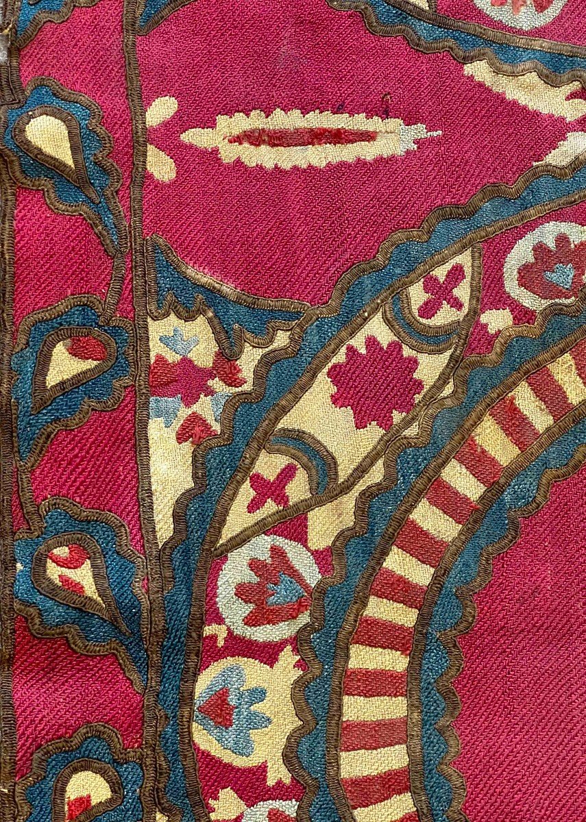 Important Boukara Fabric 19th Century - 125x72 - No. 719-photo-5