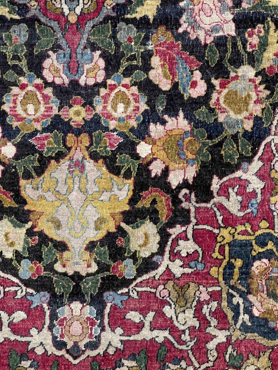 Carpet d'Orient - XIX Es - 2m00x1m30 - N° 727-photo-4