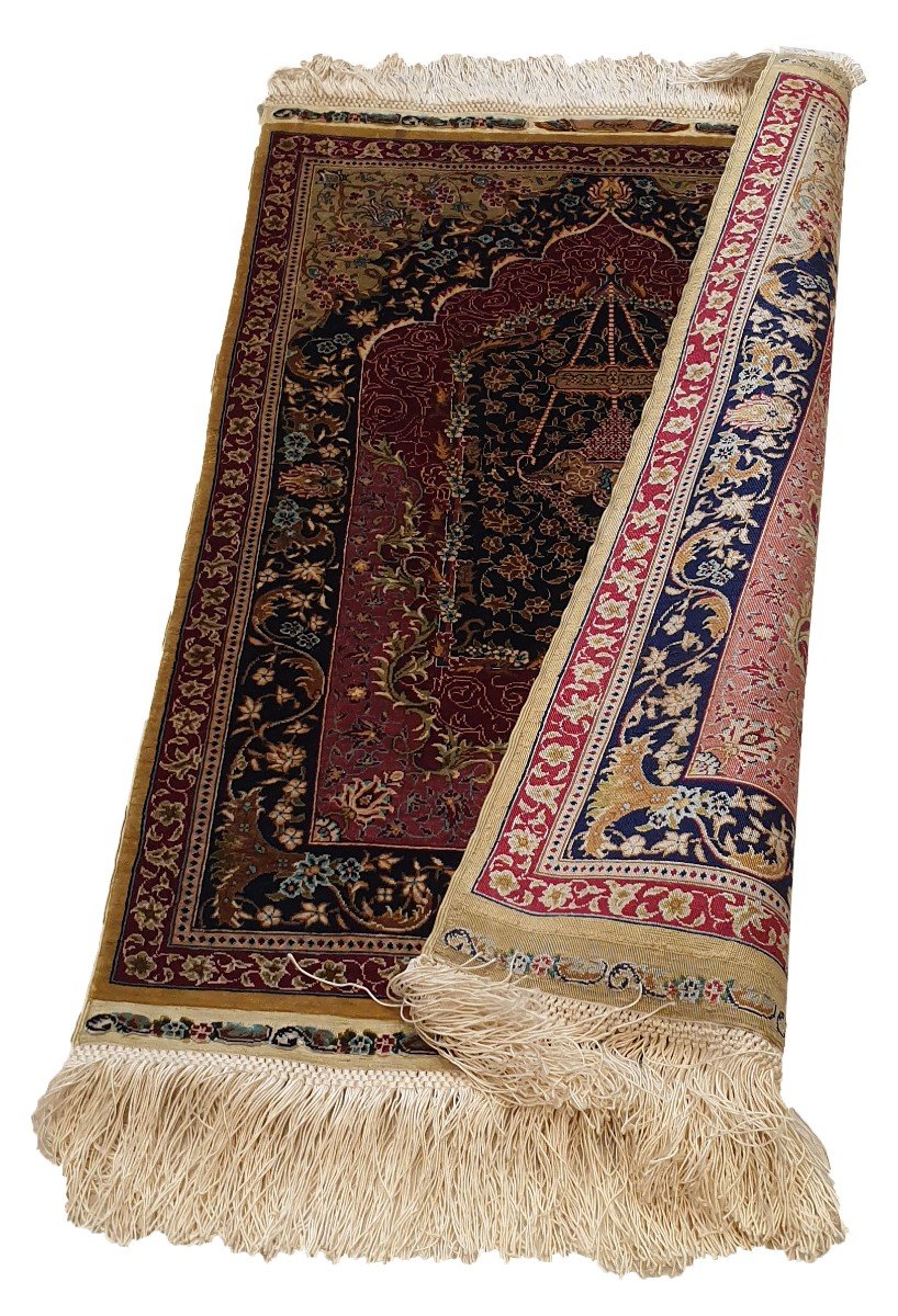 Hereke Silk Rug - No. 747-photo-3